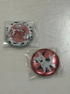 ディズニー缶バッジ2個セット