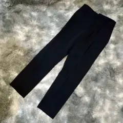 INED イネド テーパードパンツ ブラック サイズ5 XS オフィス シンプルのサムネイル