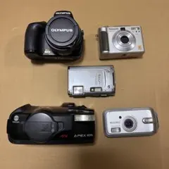 デジカメフィルムカメラ 5台まとめ OLYMPUS PENTAX MINOLTA - メルカリ