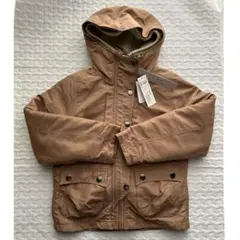 新品　120cm 3way フード付き　ブラウン　コート アウター ボア