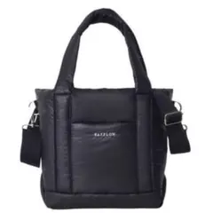 BAYFLOW 収納5ポケット キルティングバッグ BLACK