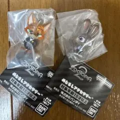 即日発送　ズートピア2めじるしアクセサリー ニックB ジュディA