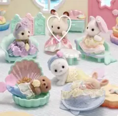 シルバニアファミリー 赤ちゃん家具コレクション ゆめいろマーメイドローソン