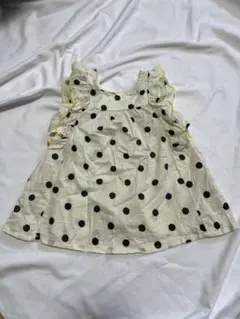 子供　100 フリルノースリーブ