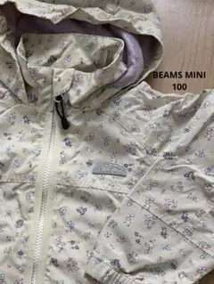 花柄 ブルゾン ナイロン ジャンバー 100cmビームス
