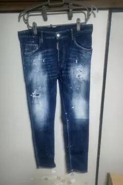 超美品】DSQUARED2 SKATER スケーター 48 青 - メルカリ