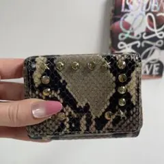 JIMMY CHOO 二つ折り財布 ジミーチュウ ウォレット ハンネ ほぼ未使用