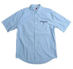 【美品】TOMMY JEANS(トミージーンズ)メンズ半袖シャツ Mのサムネイル