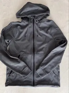 NIKE PRO ジップパーカー M グレー 裏フリース