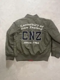 Canterbury カンタベリー MA-1 ジャンパー カーキ 120cm