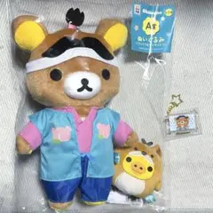 リラックマ エニマイくじ A賞リラックマ＆キイロイトリ Ｆ賞アクリルキーホルダー
