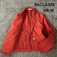 麻100% テーラードジャケット