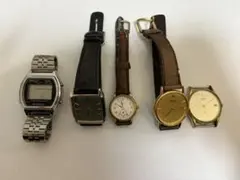 ジャンク品 希少 年代物 非売品 SEIKO ALBA 腕時計 2点まとめ売り 