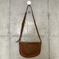 A.P.C. / maelys アーペーセー　ブラウン レザー ショルダーバッグ