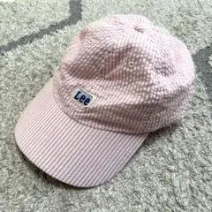 Lee キャップ ピンク ストライプ　57cm〜59cmのサムネイル