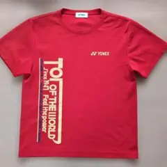 YONEX グラフィック Tシャツ レッド
