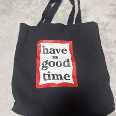 have a good time トートバッグ ブラック