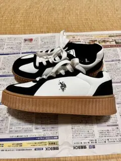 U.S. POLO ASSN. プラットフォームスニーカー 24.0cm