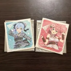 ホロライブ さくらみこ 星街すいせい ミニ色紙