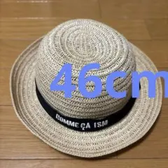 1歳半頃まで COMME CA ISM 麦わら帽子 46cm幼児のサムネイル