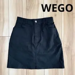WEGO ウィーゴー　ミニスカート　タイトスカート　ブラックスカート　ストレッチ