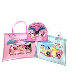 サンリオキャラクター PVCバッグ・巾着3点セットのサムネイル
