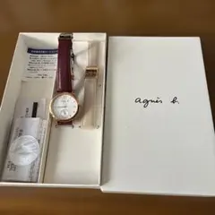 agnes b. 腕時計 交換用ベルト付き（稼働中）のサムネイル