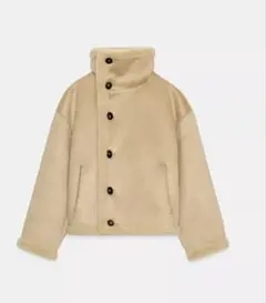 ZARA リバーシブルダブルフェイスジャケット　xs〜s
