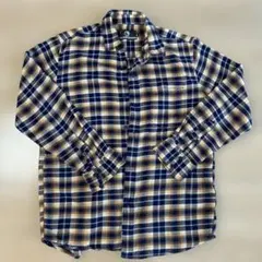 ネルシャツ オンブレ