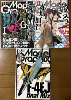 月刊モデルグラフィックス　2019.11 2020.03 2021.03 セット