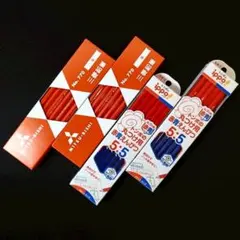 未開封　トンボ鉛筆 ippo! 丸つけ用赤青えんぴつ 三菱赤えんぴつ　4ケース