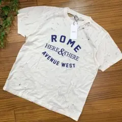 新品✨MOUSSY ダメージ加工 Tシャツ フリー　アイボリーのサムネイル