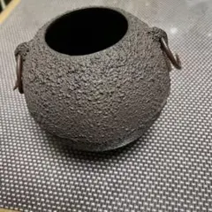 南部鉄器　盛栄堂　花器　香炉のサムネイル