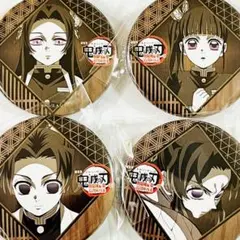鬼滅の刃 DINING お楽しみくじ 缶バッジ 胡蝶しのぶ カナエ カナヲ