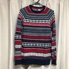 H&M ノルディック柄ニットセーター
