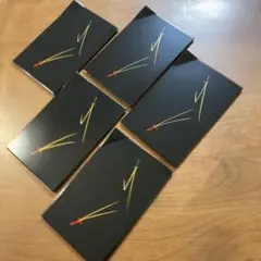 銘々皿　5枚セット　漆器