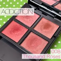 ADDICTION アディクション アイシャドウ パレット 008 赤 レッド