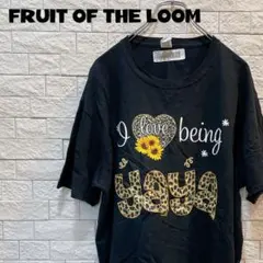 【未使用】フルーツオブザルーム Tシャツ US古着
