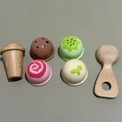 ハナ@スピード発送様専用　ウッディプッティ　アイスクリームセットのサムネイル