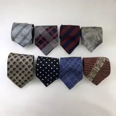 ネクタイまとめ売り8本セット【IMN-1661】
