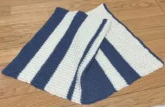 ［016］編み物 手編み ワッフルブランケット ブランケット