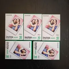 【バラ売り相談可】FUJIFILM instax mini フィルム 10枚×5
