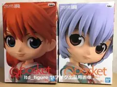 ★ヱヴァンゲリヲン Q posket 綾波レイ＆アスカ レアカラーセット