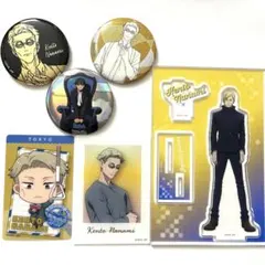 七海建人　灰原雄　缶バッジ　アクリルカード　じゅじゅつ旅　アクリルスタンド