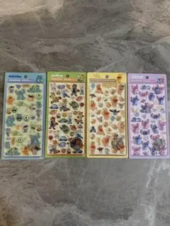 ボンボンドロップシール モンスターズインク　ズートピア　プーさん　スティッチ