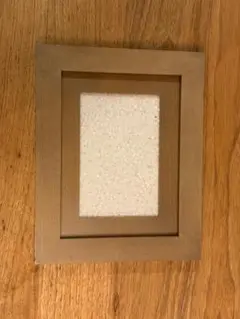 二重構造の木製フレーム/くすみカラー額縁