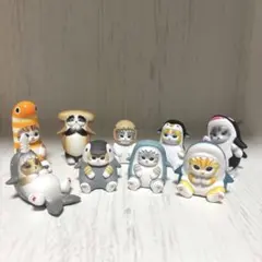 モフサンド　海の生き物にゃんフィギュア　9個セット