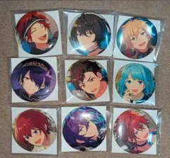 あんスタ 缶バッジ まとめ売り 9個 星4 朔間凛月 羽風薫 天城燐音