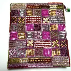カラフル手作りビーズ刺繍、多用途ノートブック
