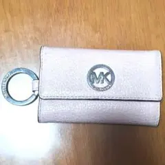 マイケルコース キーケース ピンク